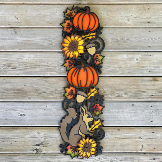 Autumn Harvest Trellis Wall Decor